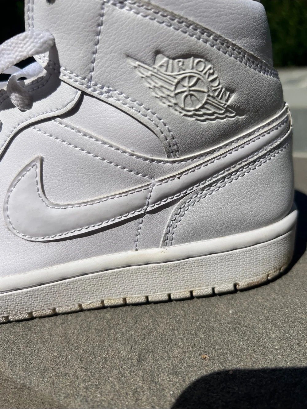 Jordan Women's White High-Top Sneakers